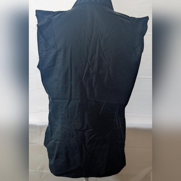 Worthington Black Ruffled Blouse - Picture 5 of 5